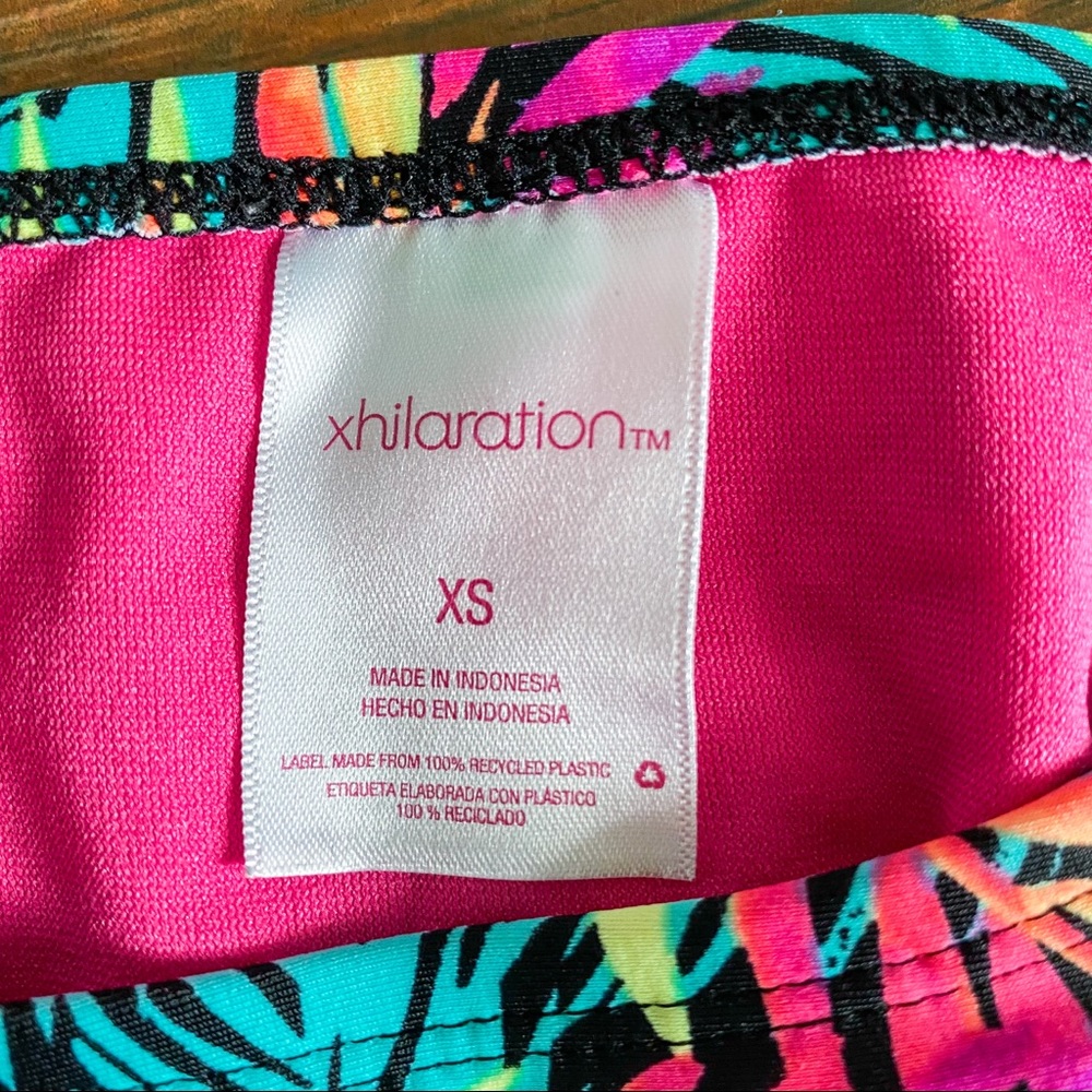 🌊 Xhilaration Multicolor Palm Print Bikini SET - Picture 5 of 5